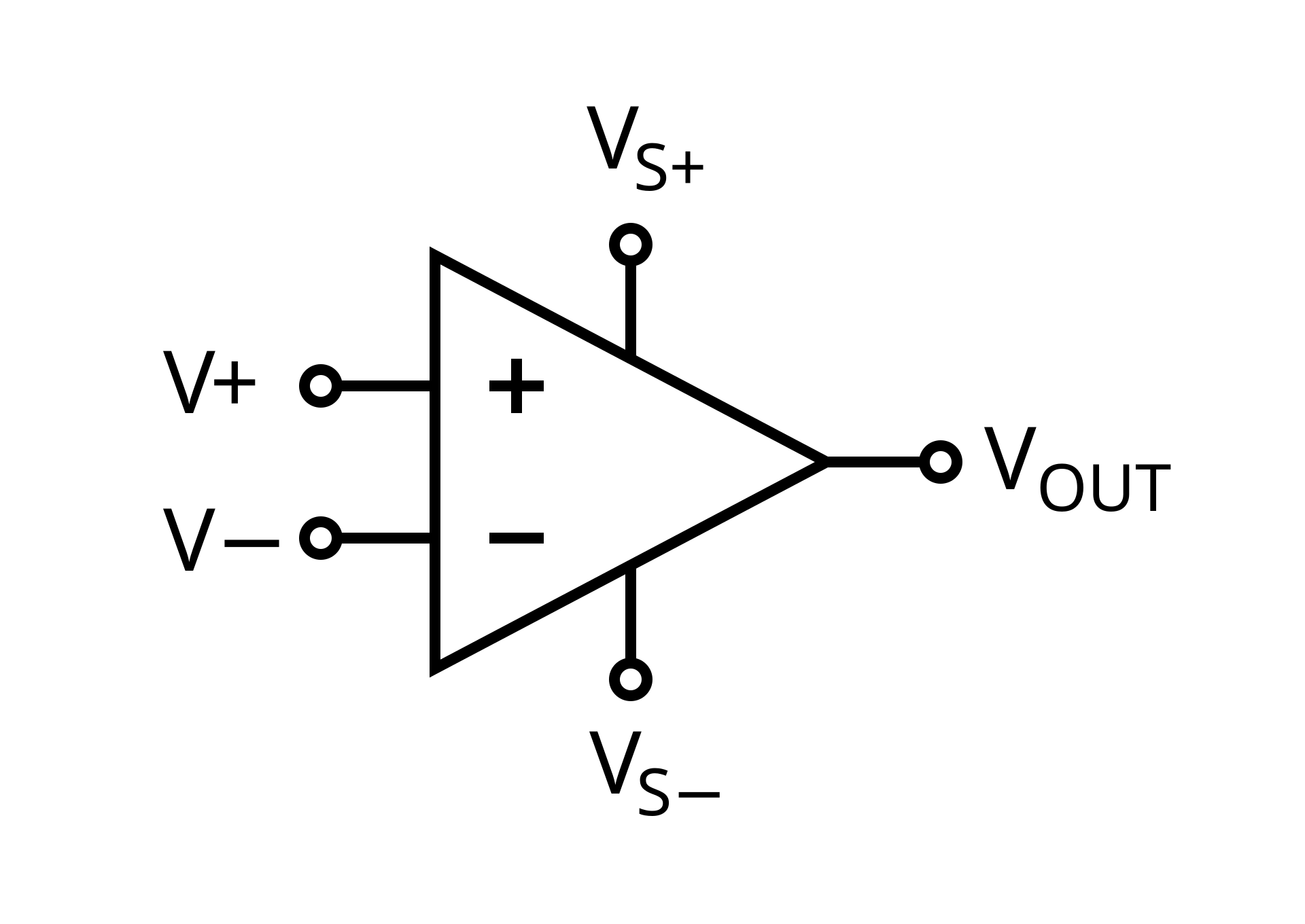 Op-amp symbol