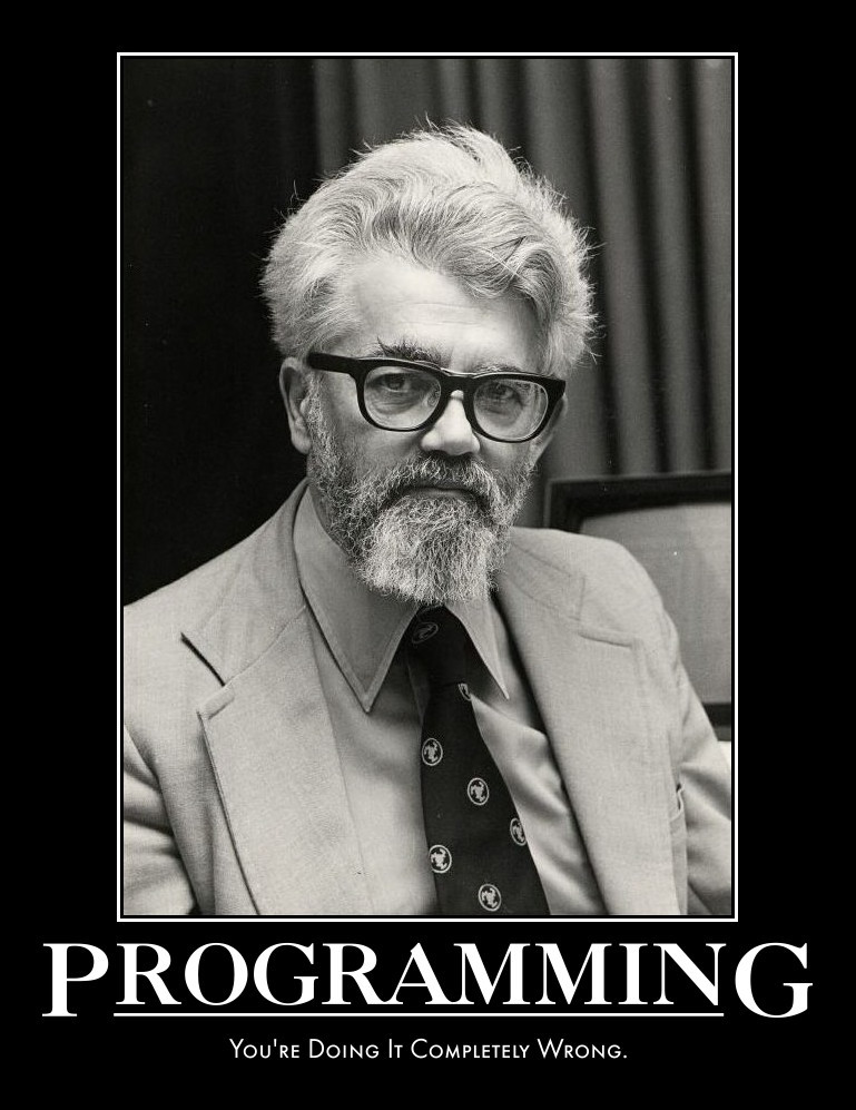 McCarthy 'Programming - You're Doing It Completely Wrong' Meme